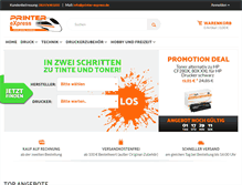 Tablet Screenshot of printer-express.de